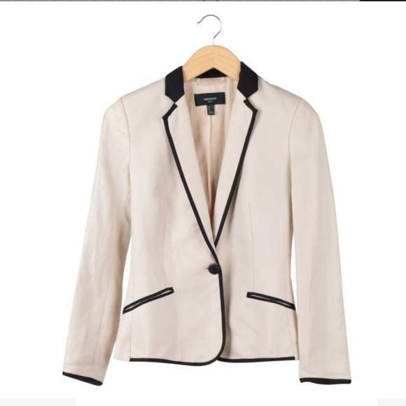 Mango Jackets & Blazers - Mango | Linen Structured Blazer